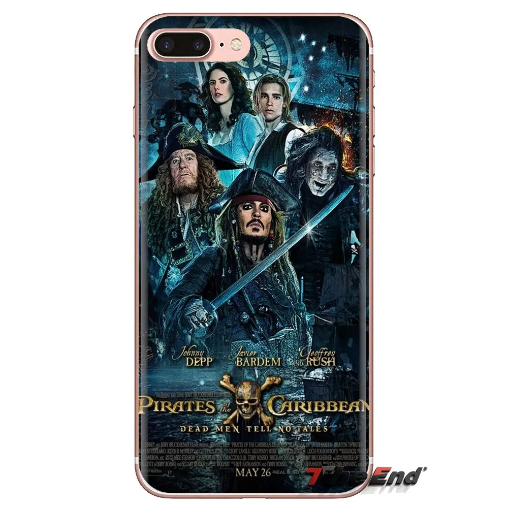 For Samsung Galaxy J1 J2 J3 J4 J5 J6 J7 J8 Plus 2018 Prime 2015 2016 2017 Pirates of the Caribbean Dead Man Silicone Phone Cases |