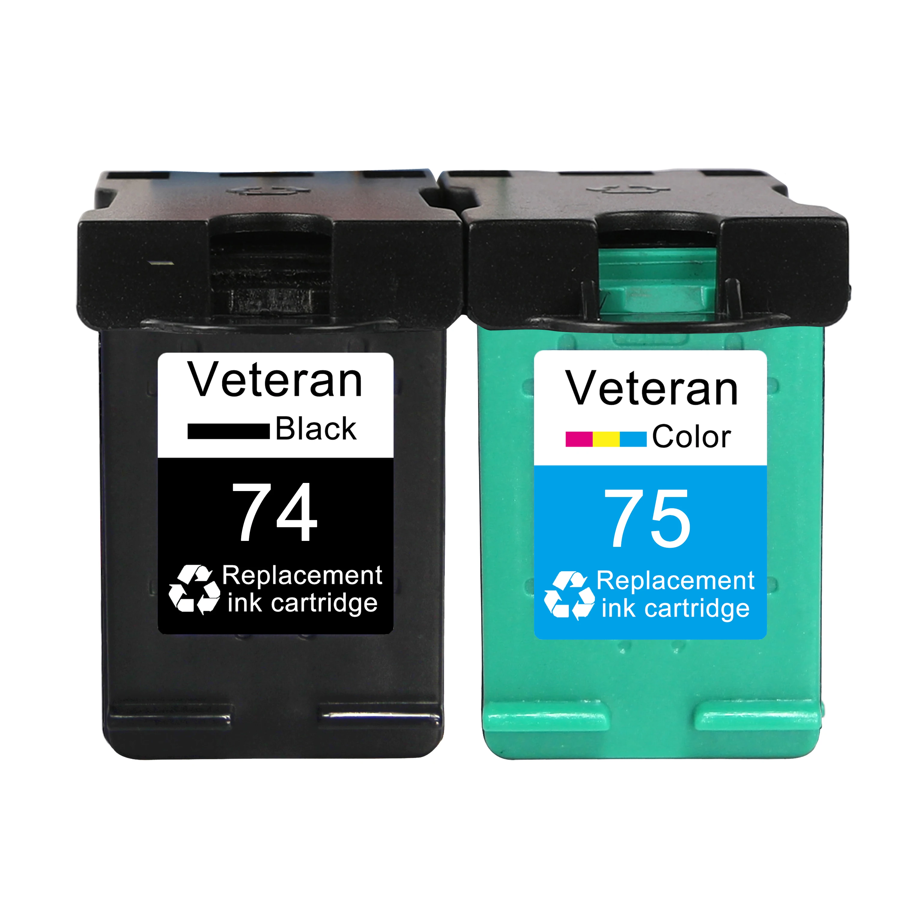 Чернильный картридж Veteran 74XL 75XL совместимый с hp 74 75 xl для J5780 D4260 C4480 4380 5280 4345 C4300 Officejet