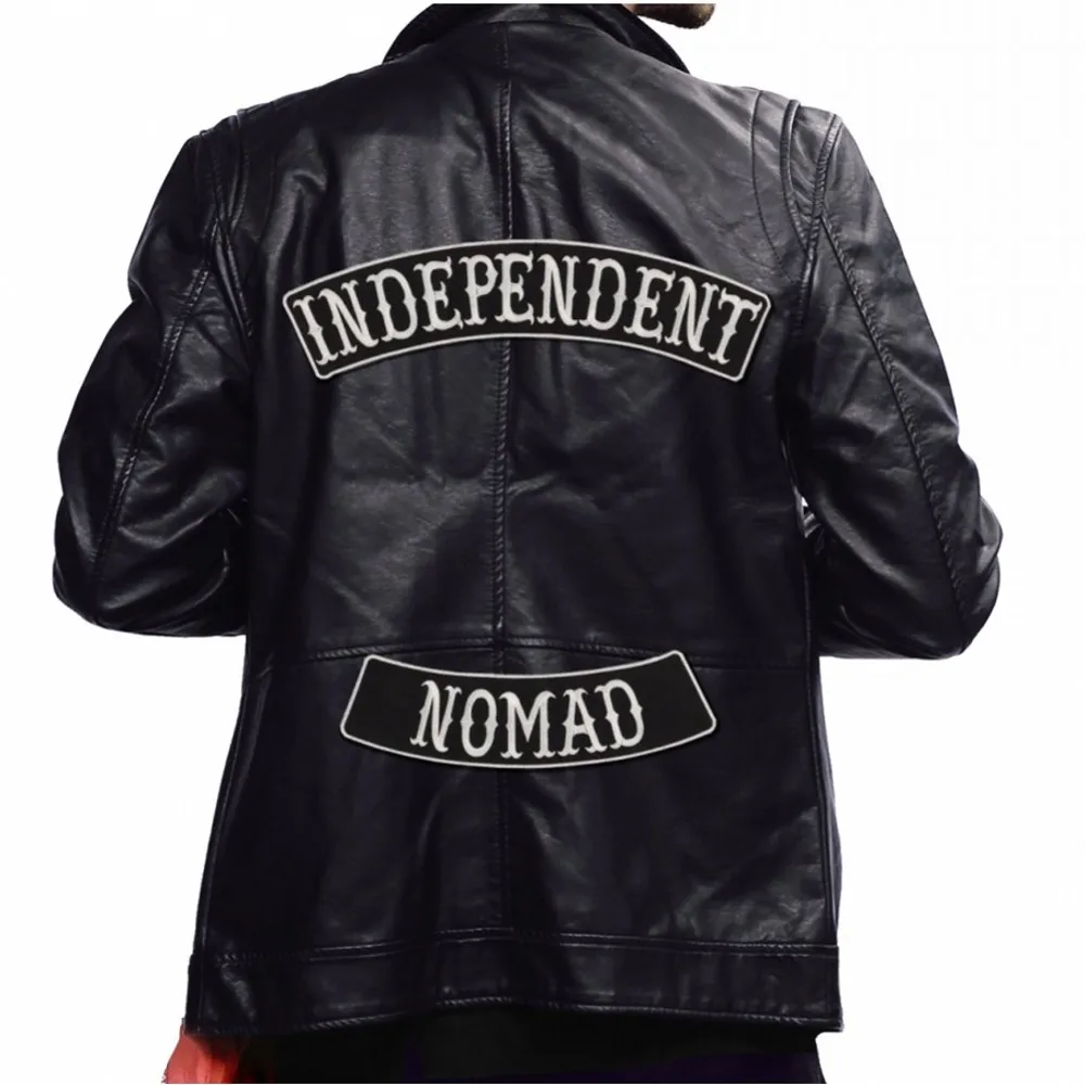 MotoPATCHES NOMAD мотоциклетные байкерские нашивки вышитые железные для одежды куртки