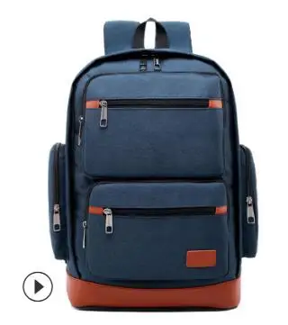 Chuwanglin mochila hombre водонепроницаемый рюкзак мужские модные мужские рюкзаки школьные сумки Повседневный Рюкзак для ноутбука A3509 - Цвет: Синий