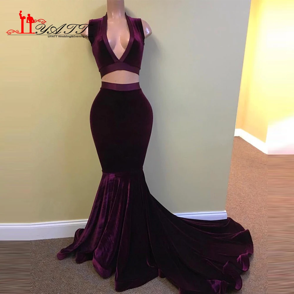 2017 вечерние платья с v образным вырезом для выпускного вечера африканские