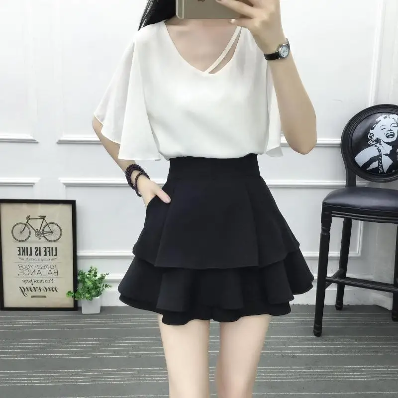 2018 на весну и лето для девушек большого размера с высокой талией анти-светильник