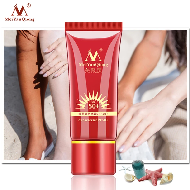 MeiYanQiong ремонт крем для загара кожу солнцезащитный SPF50 + Отбеливание Увлажняющий