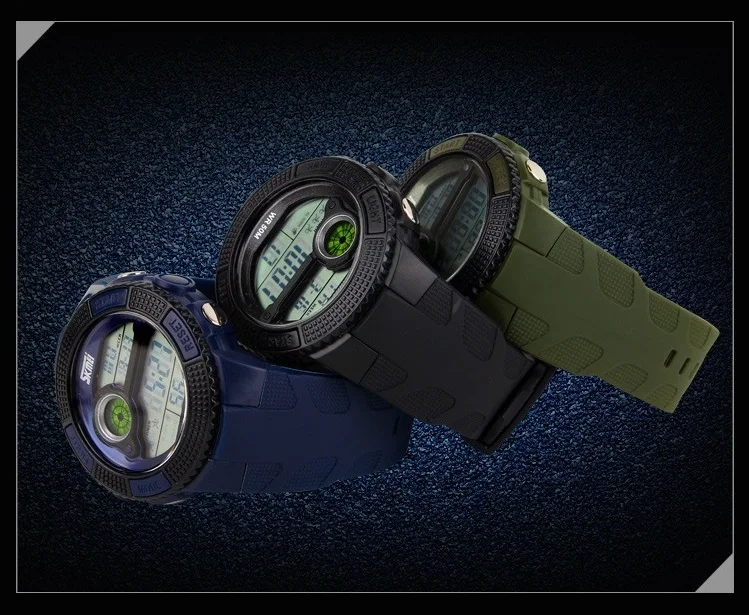 2019 китайские дешевые часы Брендовые мужские светодиодный военные спортивные