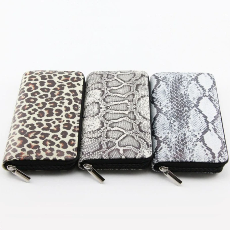 Длинный кошелек для женщин в европейском и американском стиле из искусственной