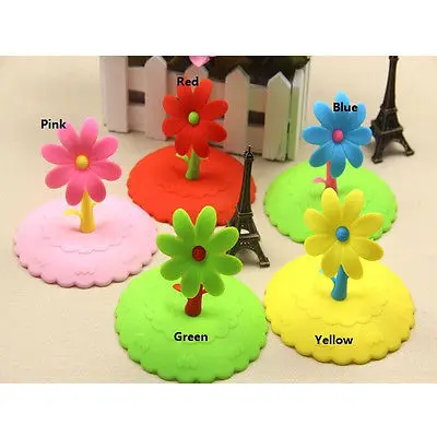 Силиконовая симпатичная Пылезащитная Крышка для чашки кофе Вакуумная | Дом и сад