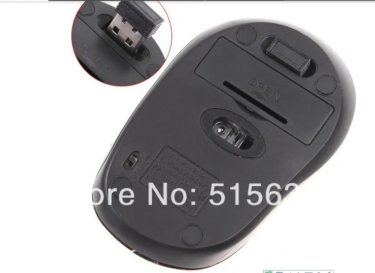 Портативная оптическая беспроводная мышь USB приемник RF 2 4G для настольного