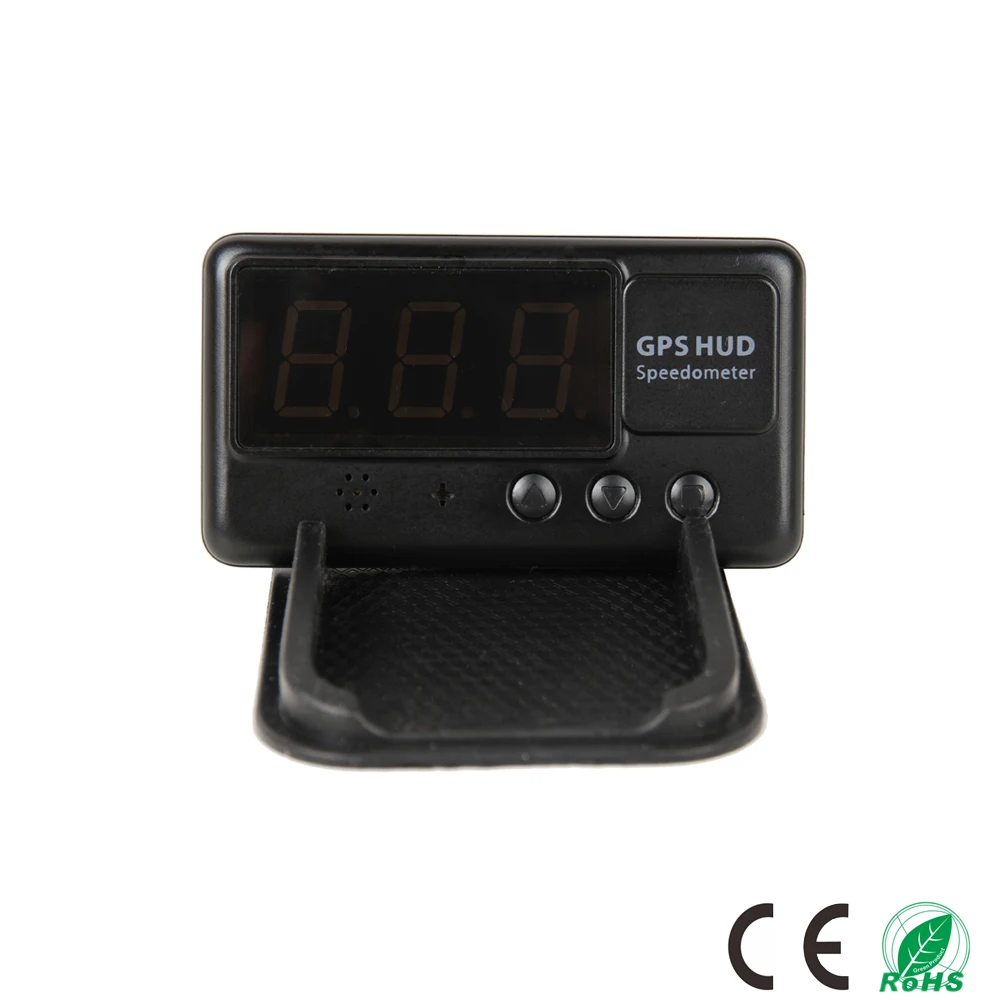 Универсальный автомобильный HUD gps скоростной измеритель дисплей на лобовое