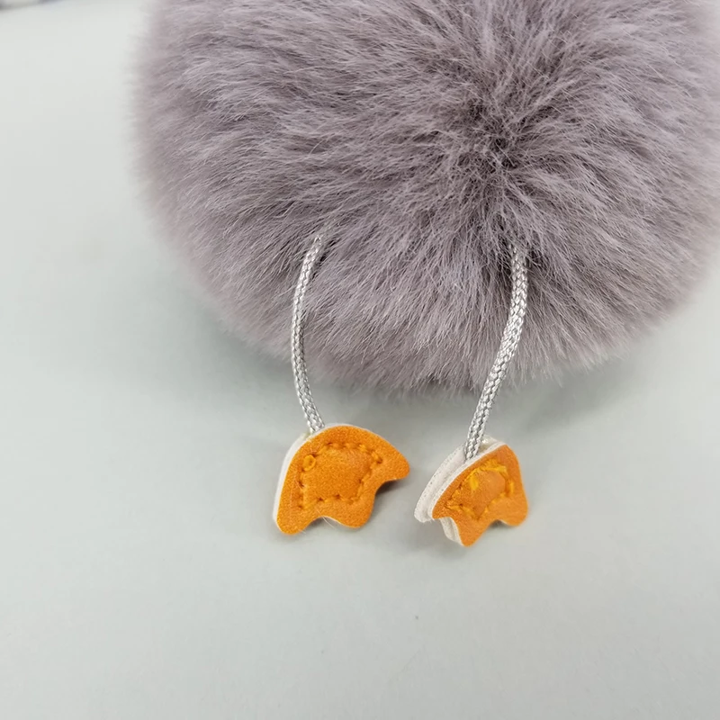 Брелоки Сова из искусственной кожи с подвесками в виде совы брелок шариками Pluffy
