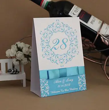 Бесплатная Доставка Персонализированные Таблица Номер Карты/Свадебные