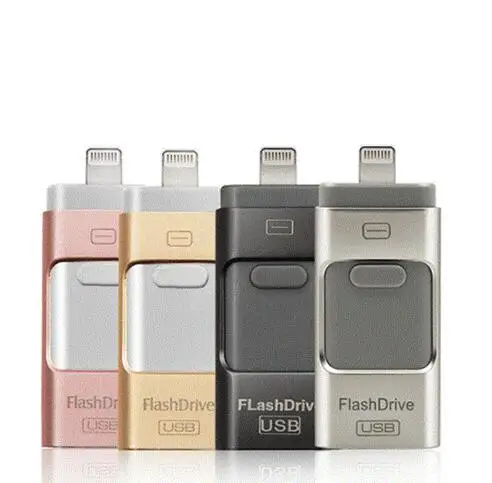 USB -  iPhone X/8/7/7 Plus/6, 6s/5/SE/ipad OTG - HD   8  16  32  64  128   usb 3, 0