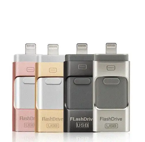 USB флеш-накопитель 3 0 для iPhone X/8/7/7 Plus/6/6s/5/SE/ipad OTG HD карта памяти 8 ГБ 16 32 64 Гб 128 флешка
