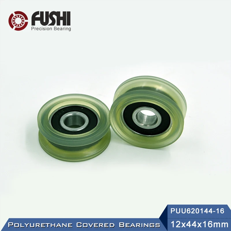 Подшипник PUU 6201 с полиуретановым покрытием 12*44*16 мм (2 шт.) подшипники PUU6201 |