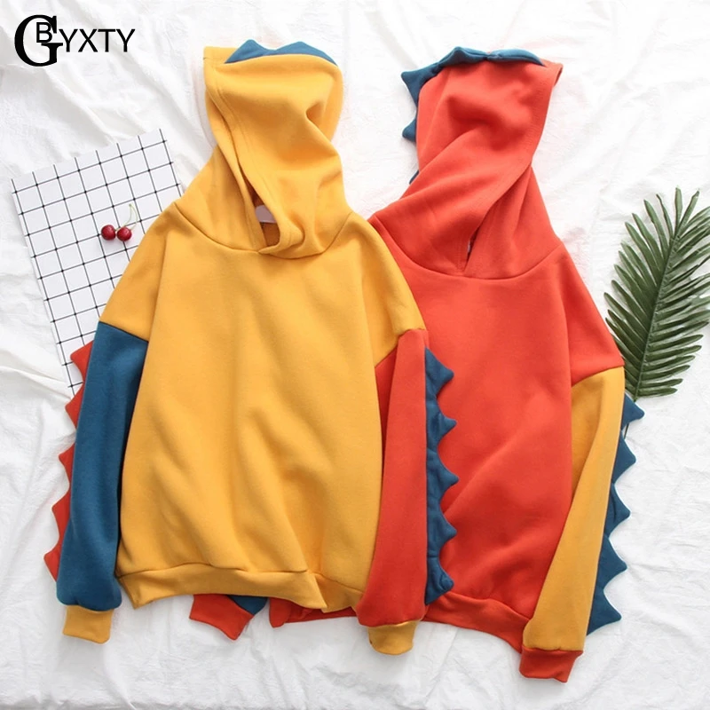 Толстовка с капюшоном GBYXTY sudadera mujer Женская толстовка из толстого флиса для осени