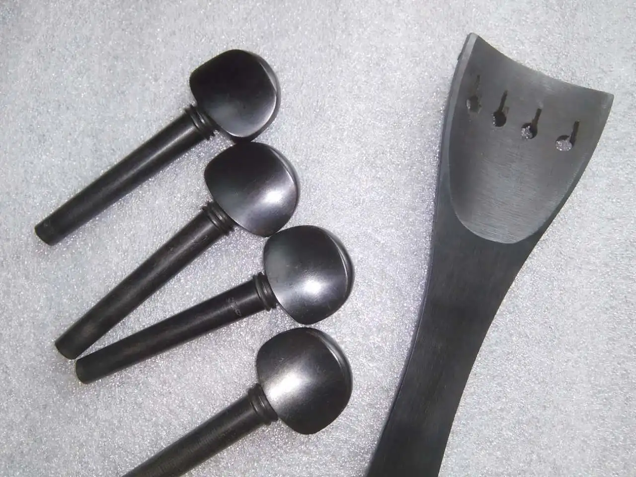 2 комплекта черных эбеновый Гриф для виолончели аксессуары включая колышки и