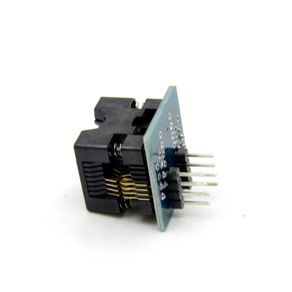 SOIC8 SOP8 to DIP8 EZ Socket Converter Module Programmer Output Power Adapter With 150mil Connector SOIC 8 SOP To DIP | Автомобили и
