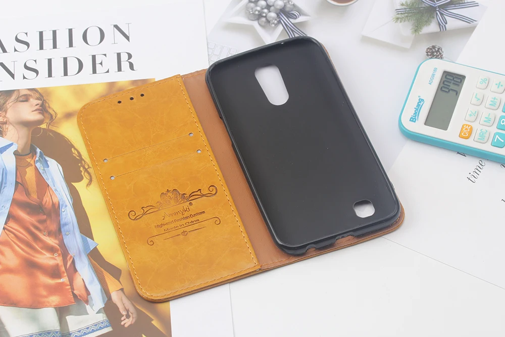 AMMYKI 5,3 'для LG K 10 LGK10() M250M LGM250 LG-M250 чехол Кожаный чехол-книжка на заднюю панель 5," для LG K10 M250 M250DS м 250 чехол