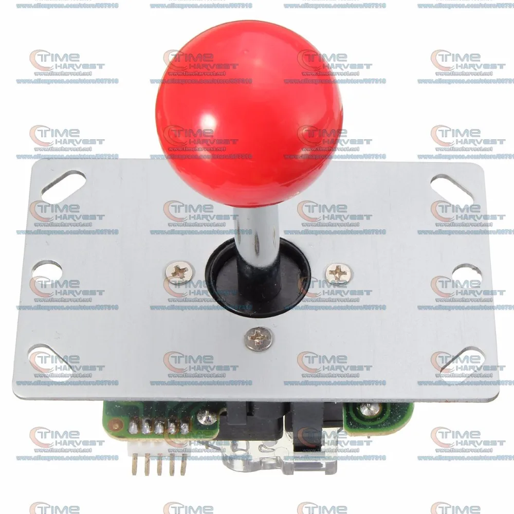 4 шт. классический 4/8 способ джойстик аркадная игра аналогичная с Sanwa Джойстик замена мяч аркадная машина запчасти аксессуары для шкафов