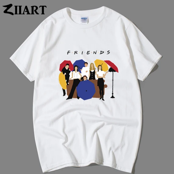 Ross Rachel Monica Joey Chandler Phoebe friends poster парная одежда мужская футболка с круглым вырезом и