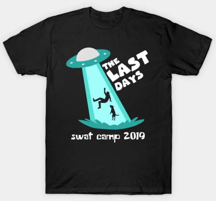 SWAT Camp 2019 Футболка Мужская Высокое качество топы футболки на заказ футболка с
