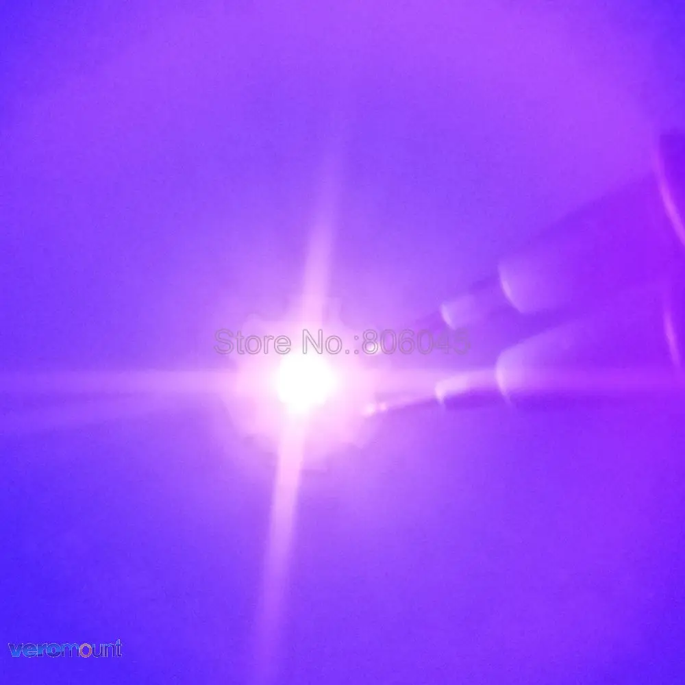 5 шт./лот! Epileds 5050 8 Вт UV 395NM 400NM высокая мощность светодиодный излучатель бусины 3 4 В