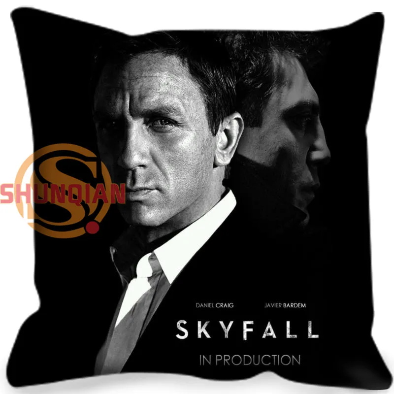 Изготовленная на заказ декоративная наволочка 007 Классические фильмы площади