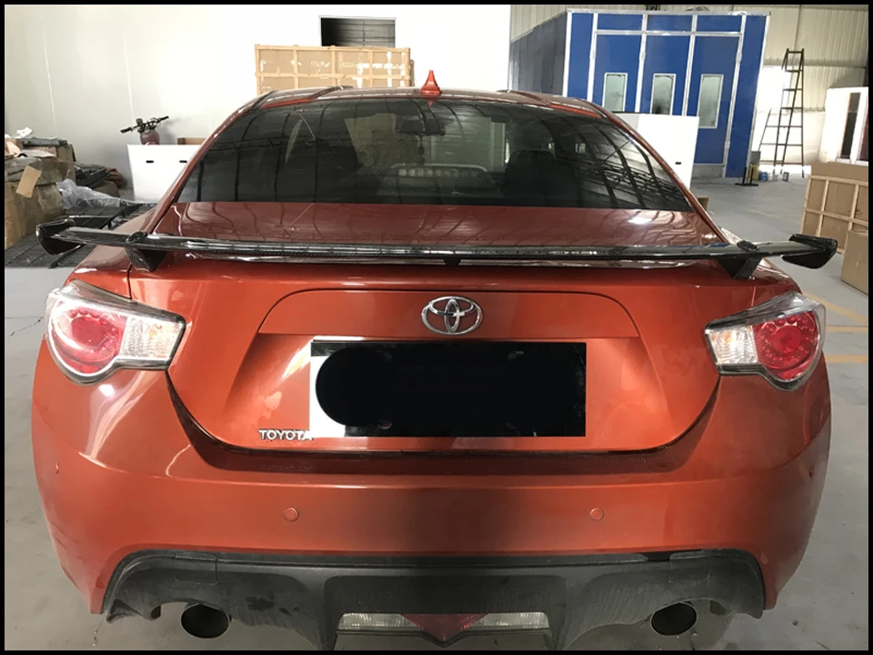 Для toyota 86 задний спойлер багажника RS Стиль углеродного волокна задний спойлер крыло для scion gt86 для subaru brz cf Стайлинг 7 шт./компл