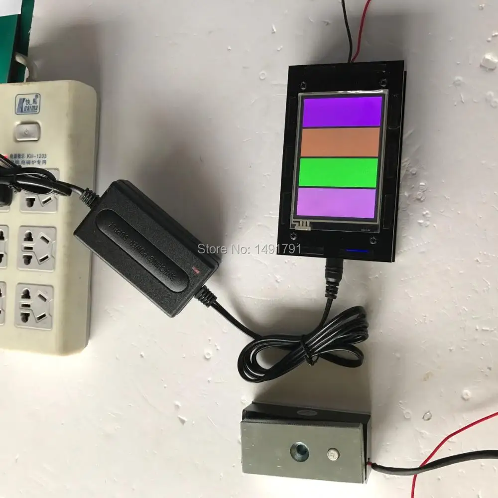 Escape room Smart screen Color system prop color puzzle apps настраивает цветную подкладку на правильный