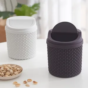 Настольный мусорный бак для дома, спальни, прикроватный мини-корзина для мусора для кухни, ящик для мусора настольная мусорный ящик мелочей