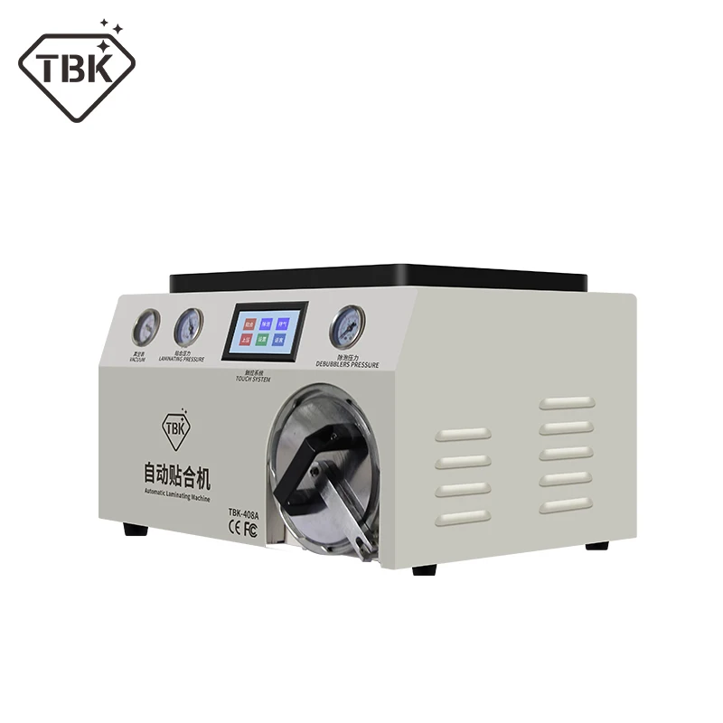 TBK 408A 15 дюймовый вакуумный насос LCD OCA ламинирующая машина дебарбер в одном