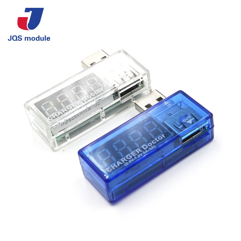 Цифровой USB Мобильный зарядный ток тестер напряжения метр мини зарядное