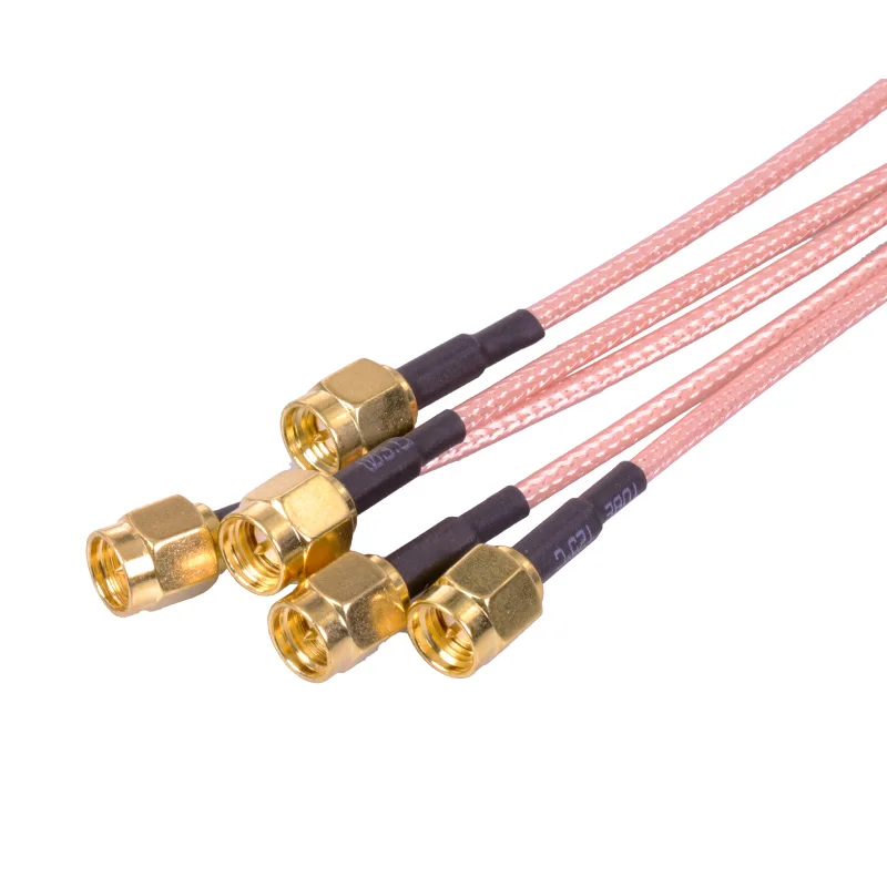 Оптовые продажи коаксиальный РЧ кабель 3G модем переключатель SMA CRC9 прямоугольный