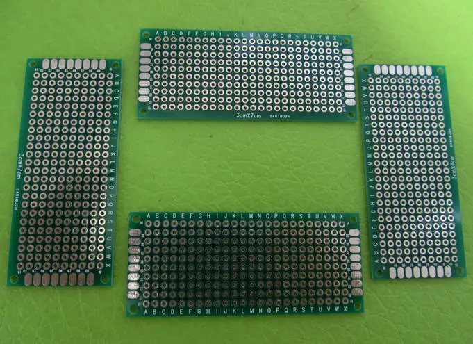 20 шт. 3x7 см 2 54 мм двухсторонняя Оловянная распылительная плата схема