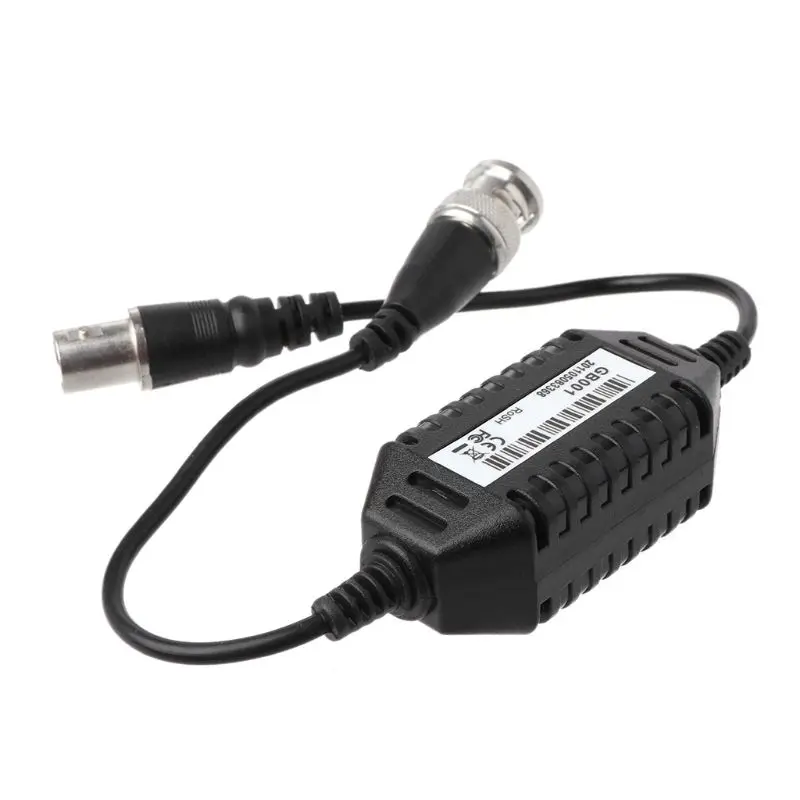 

AHD/CVI/TVI/HDCVI/HDTV Male to Female Coaxial Video Ground Loop Isolator with Built-in Video BALUN for CCTV Camera M5TB