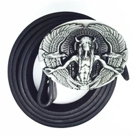 the cowboys of the west belt buckle indians pu belt wear resisting zinc alloy belt buckle 4 0 cm