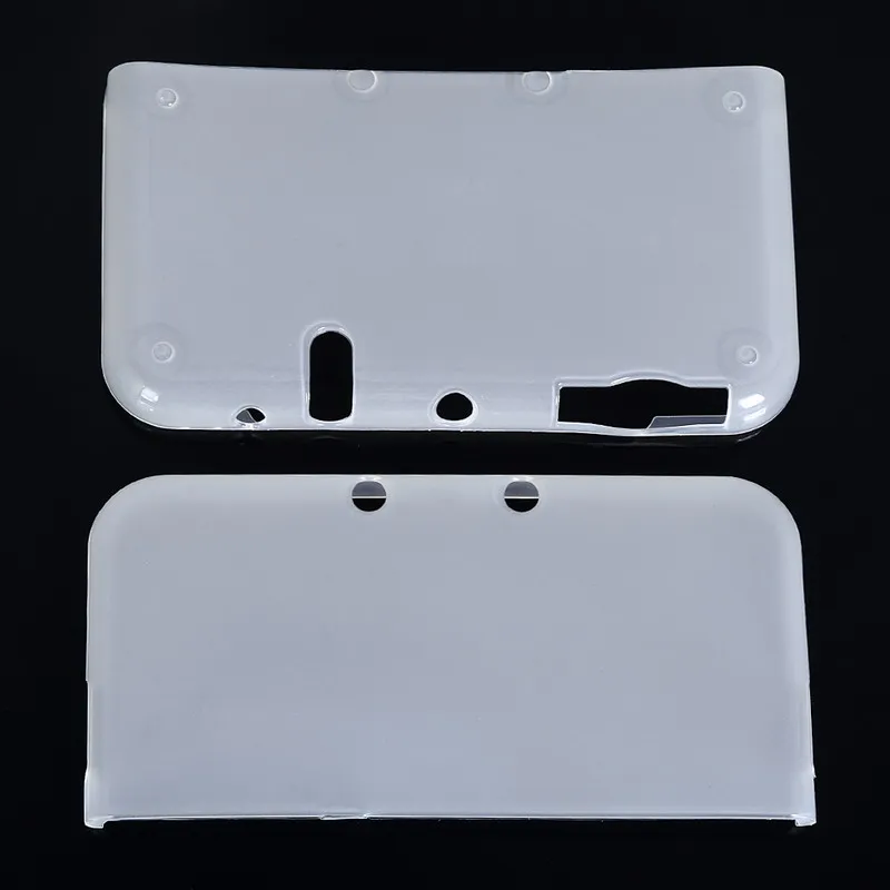 

White Soft TPU Protective Case Game Console Protector Skin Cover for Nintendo 3DS LL XL Console