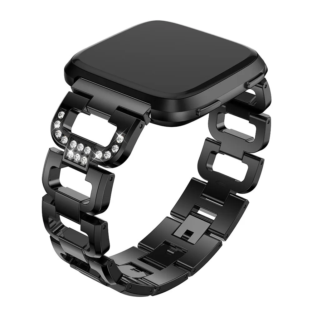 Женские браслеты для Fitbit Versa Сменные Металлические аксессуары
