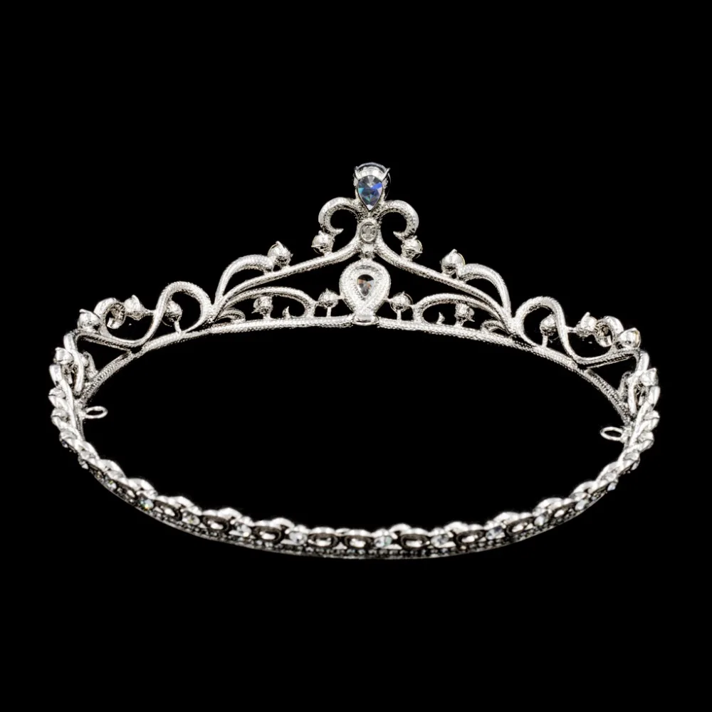 Женская свадебная тиара с инкрустацией инкрустированная натуральными