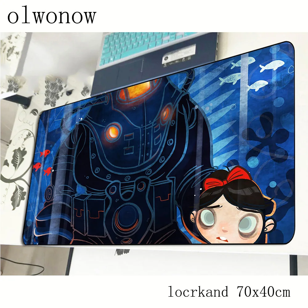 Игровой коврик для мыши bioshock 700x400x2 мм игровой ноутбука великолепный Настольная