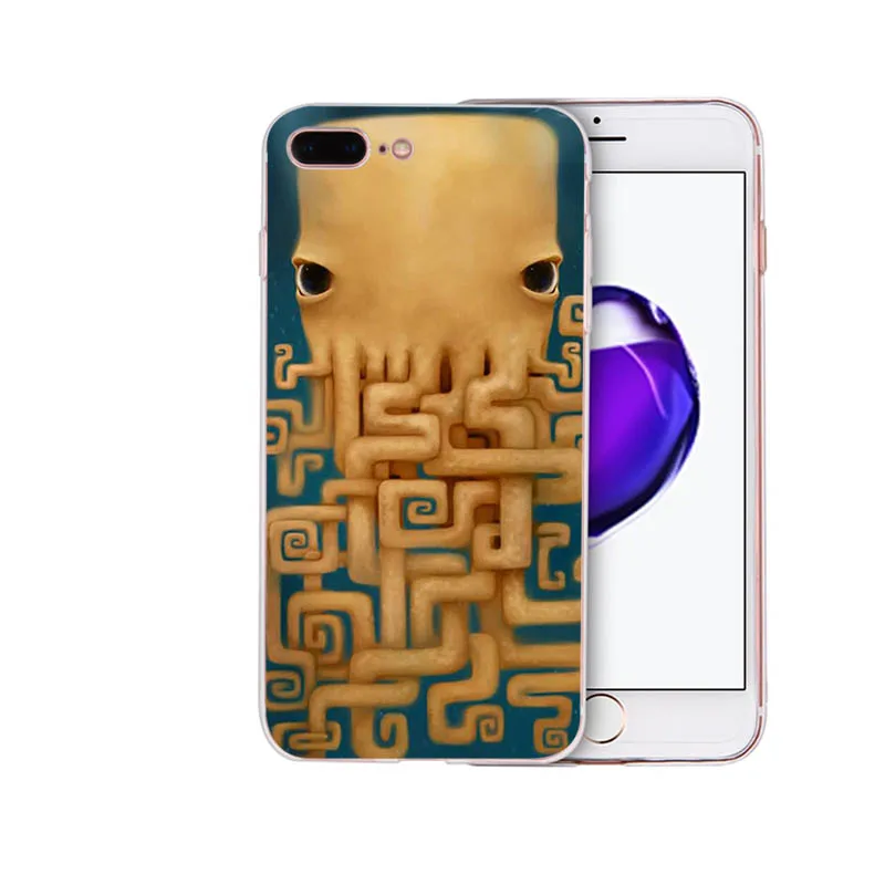IMIDO octopus Забавный Уникальный чехол для телефона Iphone 6 6S 6plus 6splus 7 8 7PLUS 8PLUS X XS XR XSMAX 5 5S SE