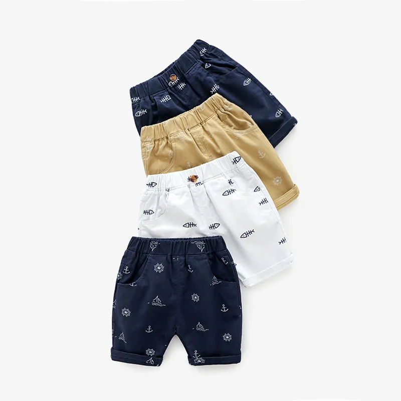 Распродажа детская одежда летние короткие штаны для мальчиков Детские Модные