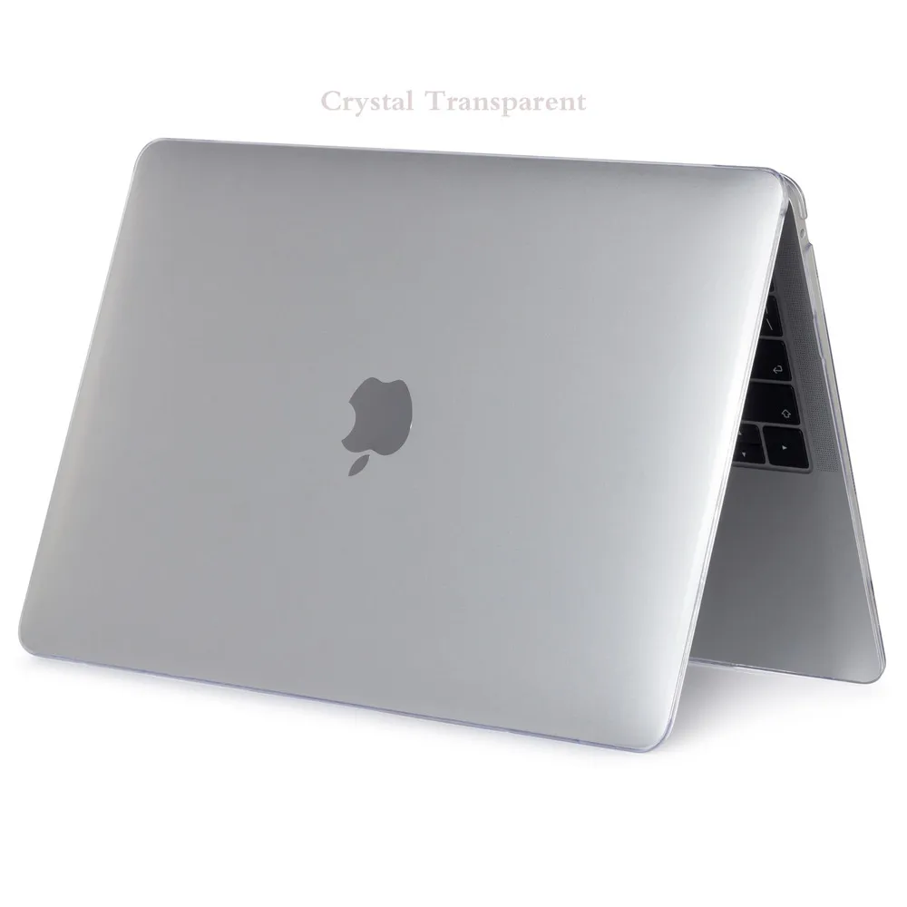 Crystal Transparent Чехол для ноутбука APPle MacBook Air Pro 13 retina 13 дюймов с сенсорной панелью Pro 13 Модель A2159, Air 13 Модель A1932 чехол - Цвет: Crystal Transparent