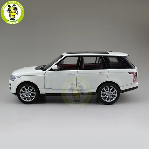 White 1/18 RANGEM Suv автомобиль Rovera Welly GTAutos литая металлическая модель автомобиля Suv игрушки для детей подарок для мальчиков и девочек коллекция хобби - Цвет: White