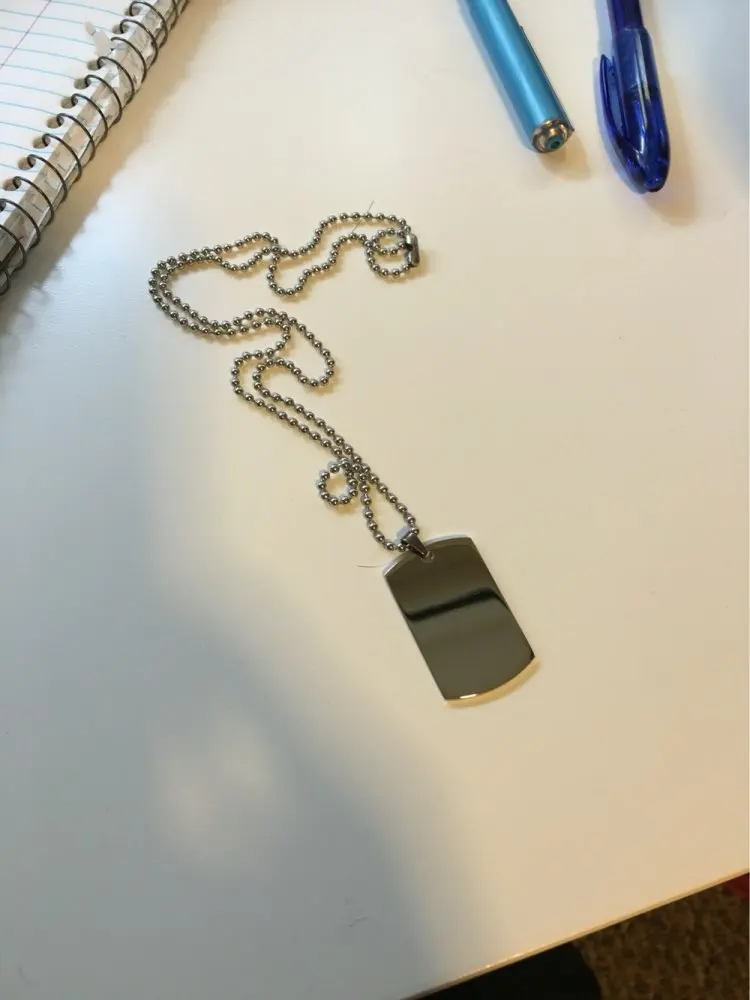 LUXUKISSKIDS Бесплатная Цепочка Модные мужские титановые 316L из нержавеющей стали