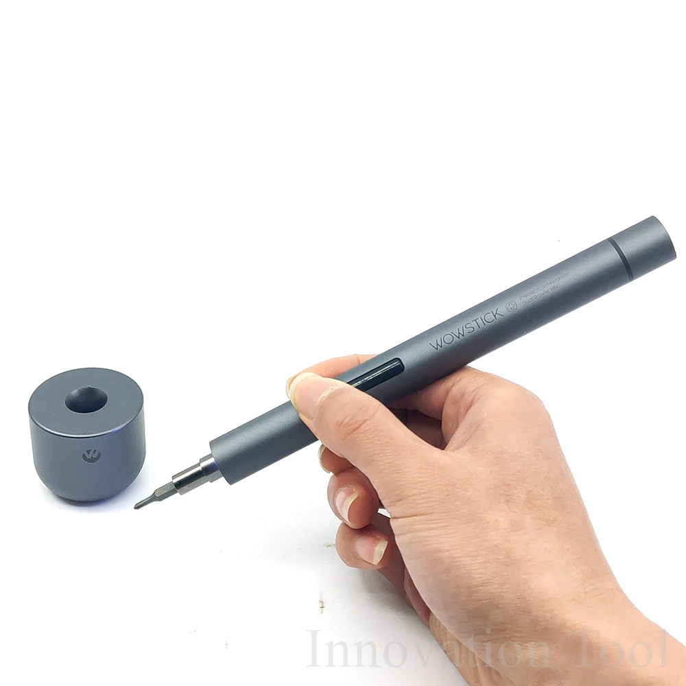 Wowstick 1F Pro мини-прецизионная электрическая отвертка Беспроводная перезаряжаемая литиевая батарея отвертка со светодиодный светильник 56 шт