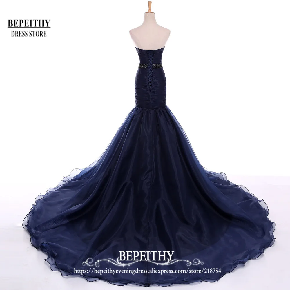 Robe De Soiree, длинное вечернее платье русалки, органза, шнуровка сзади, быстрая,, красные официальные платья, vestido de festa
