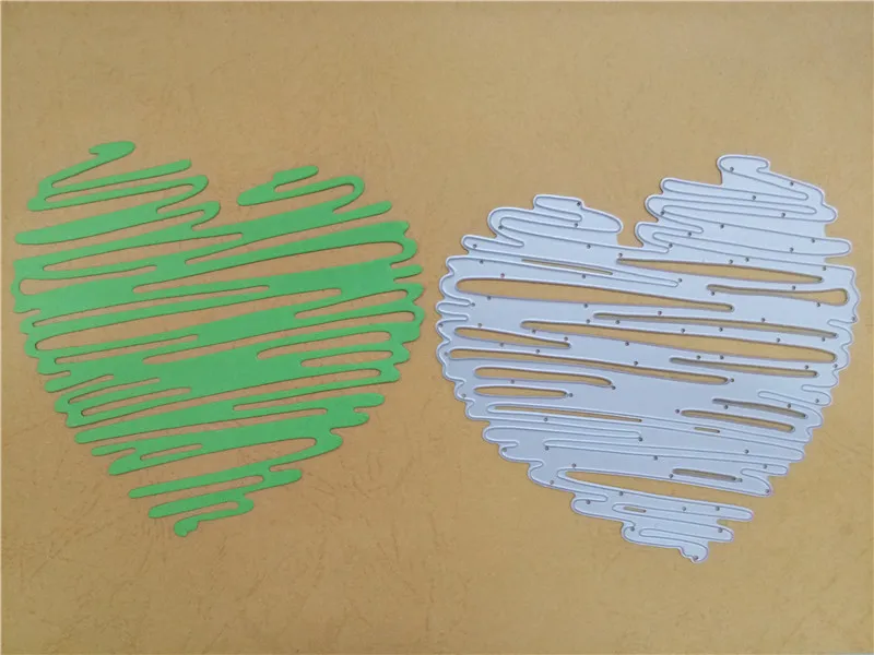 Swovo LOVE heared новинка 2019 металлические резные штампы для скрапбукинга DIY Alubm фото