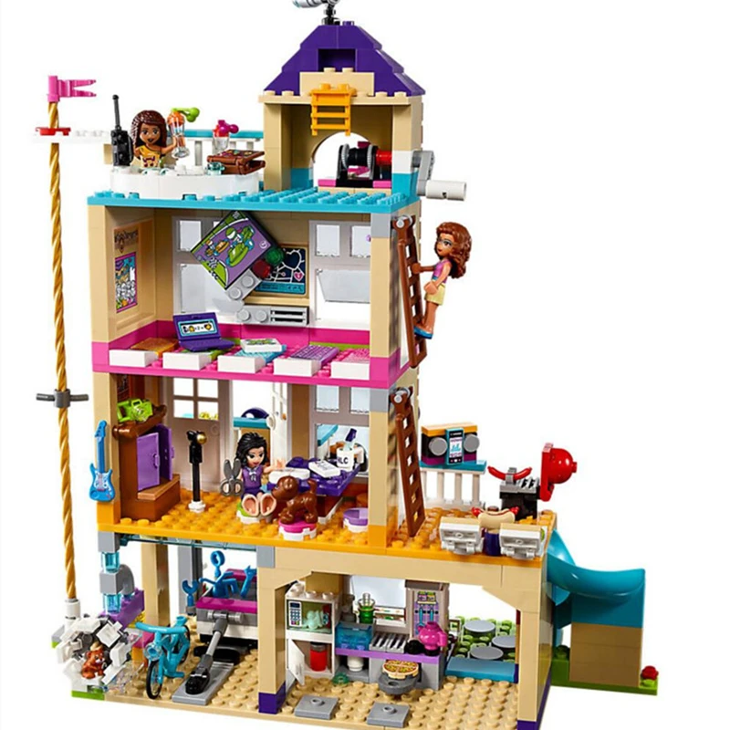 10859 друзья 730 шт игрушки для детей Совместимые Legoings Девушки серии дружба дом набор