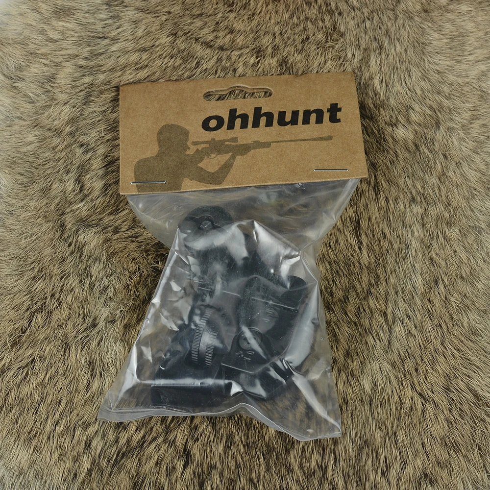Ohhunt тактический охотничий съемный компактный резервный Железный задний прицел с