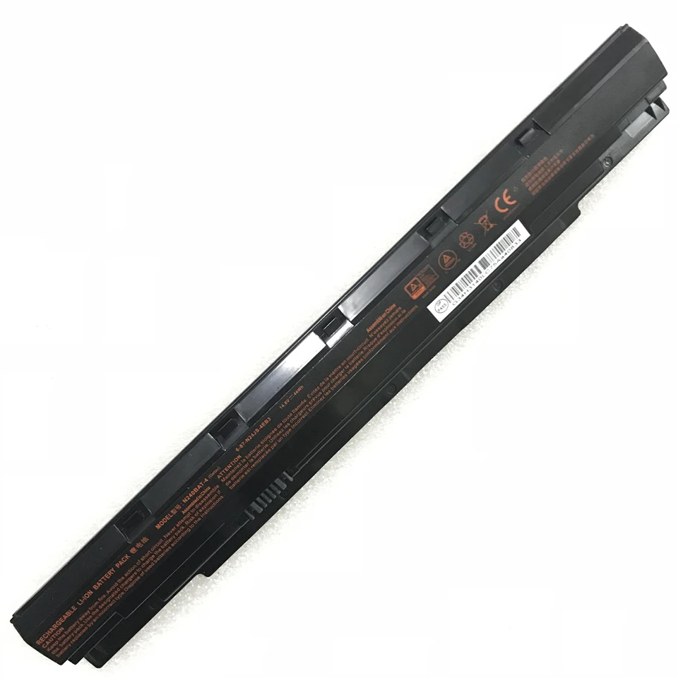 14 8 V 44Wh N240BAT 3 4 ноутбук Батарея для Clevo N240BU N240JU N250LU NP3240 NP3245|Аккумуляторы ноутбуков| |